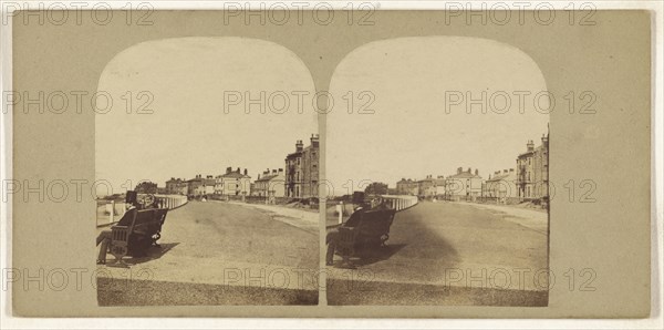 Promenade, Southport; British; about 1865; Albumen silver print