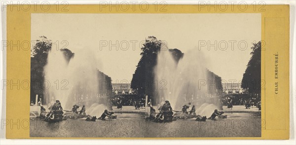 Char Embourbe; French; 1860s; Albumen silver print