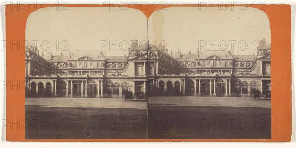 Palais Royal; French; about 1865; Albumen silver print