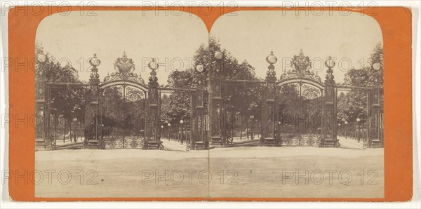 Ville du Parc, Monceaux; French; about 1865; Albumen silver print