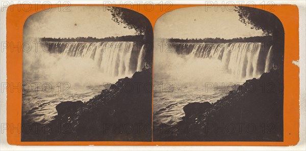 Horse Shoe from The Museum, Canada; Canadian; about 1865; Albumen silver print