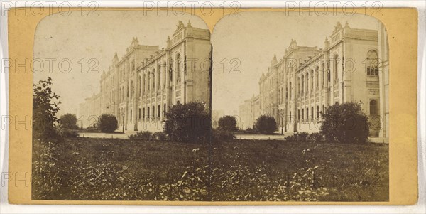 Nationalmuseum; about 1870; Albumen silver print