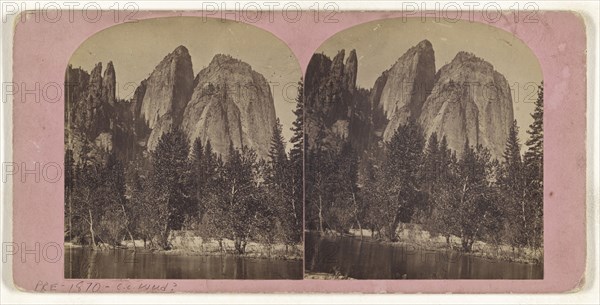 Yosemite, California; about 1870; Albumen silver print