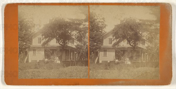 P.F. Weil's place, New Canaan, Conn; American; about 1870; Albumen silver print