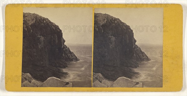 Great Head, Maine; American; 1870s; Albumen silver print