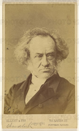 Dr. Candlish; Elliott & Fry; about 1865; Albumen silver print