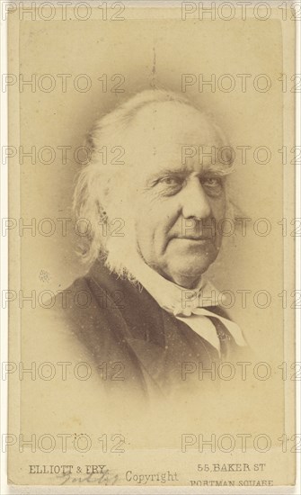 Dr. Guthrie; Elliott & Fry; about 1865; Albumen silver print