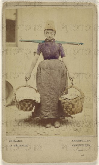 Zeeland. Arnemuiden; 1870s; Albumen silver print