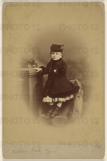 Brother Hal, 3 years; Stokes, Stockton & Lothrop; about 1880; Albumen silver print