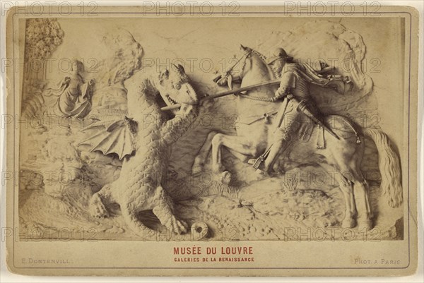 Musee Du Louvre. Galeries De La Renaissance; E. Dontenvill, French, active 1860s - 1870s, about 1875; Albumen silver print
