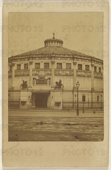 Cirque Napoleon Cirque Imperiale; French; about 1868; Albumen silver print