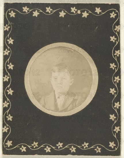 Hannah. Edgar. Portrait of a boy; 1890s; Gelatin silver print