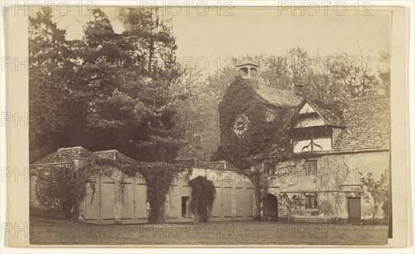 Laycock Abbey 24 Nov. The Stable Yard formerly the Dormitories of the, ,-illeg., James Foote, British, active 1860s)