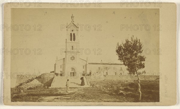 Church at Aix-les-Bains, France; L. Demay, French, active 1860s - 1870s, 1865 - 1870; Albumen silver print