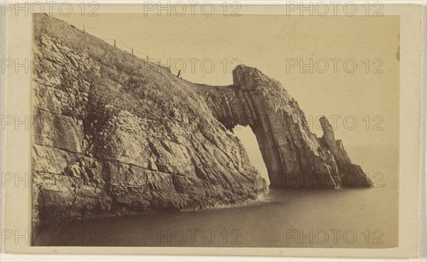 London Bridge - Torquay; Way & Sons; 1865 - 1870; Albumen silver print