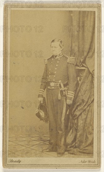 Rear Admiral Jas. Smith, U.S.N. Ch. Bu of Jacks & Feb 9. 63; Mathew B. Brady, American, about 1823 - 1896, February 9, 1863