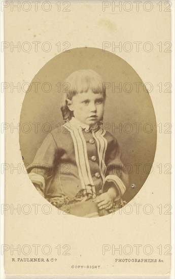Edith aged 4; Robert Faulkner & Co; 1865-1875; Albumen silver print