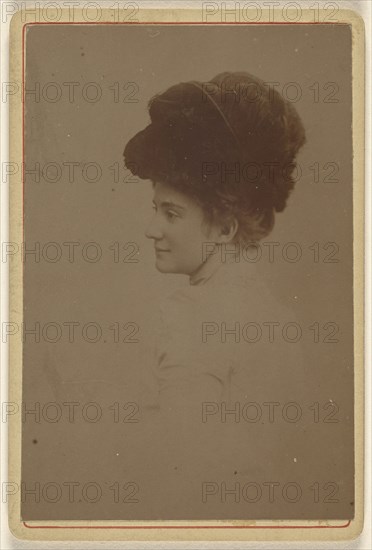 Emily Webendorfer. Oct. 1899; American; October 1899; Gelatin silver print