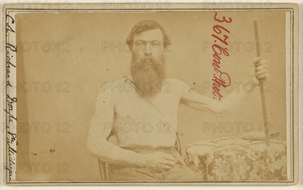 Col. Richard N. Doyle, 8th Michigan; I.G. Tompkins, American, active Grands Rapids, Michigan 1860s, 1864 - 1866; Albumen silver