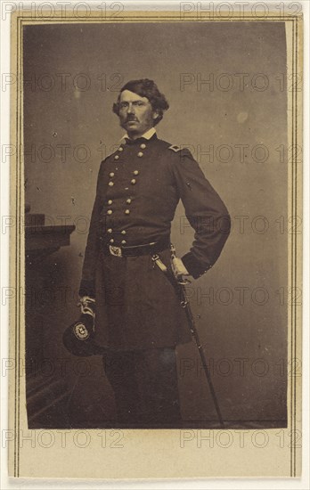 Brevet Major-Gen. John Henry Martindale, 1815 - 1881, Studio of Mathew B. Brady, American, about 1823 - 1896, about 1862