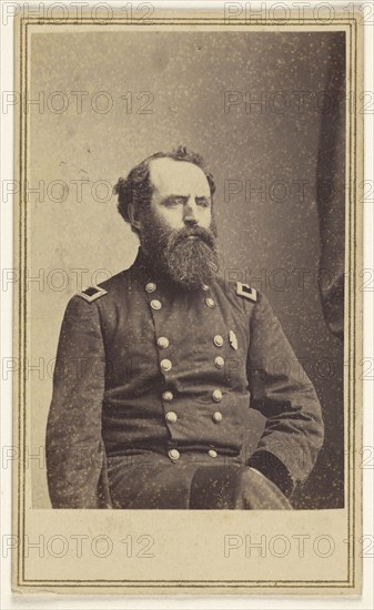 Gen. Romeyn B. Ayers; Studio of Mathew B. Brady, American, about 1823 - 1896, about 1862; Albumen silver print