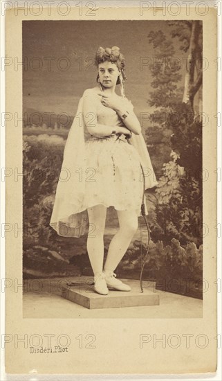 Fiocre Nemea; André Adolphe-Eugène Disdéri, French, 1819 - 1889, 1862 - 1865; Albumen silver print