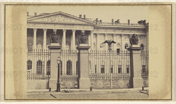 Palace of the Grand Duchy Marie; Alfred Lorens, Russian, active St. Peterburg, Russia 1860s - 1880s, 1865 - 1870; Albumen