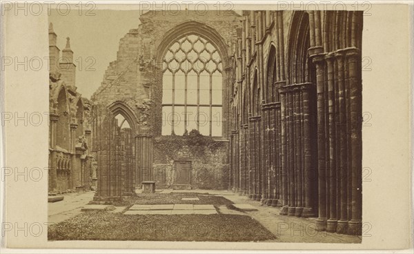 Chapel Royal. East Window. Holyrood; British; 1864 - 1865; Albumen silver print