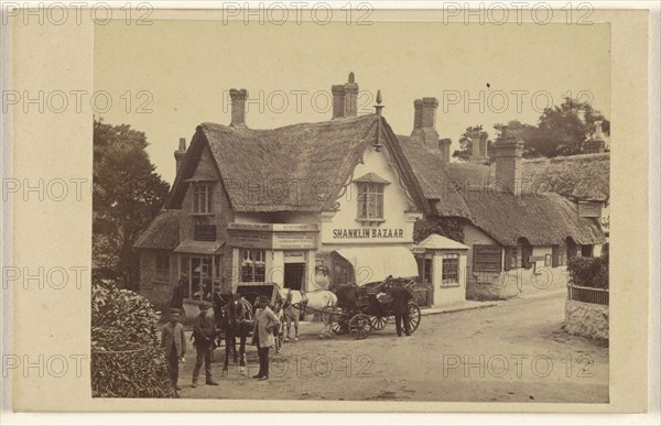 View of Shanklin Bazaar, Isle of Wight; Brown & Wheeler; 1865 - 1866; Albumen silver print