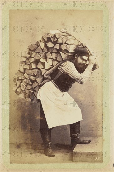 Yard keeper; William Carrick, Scottish, 1827 - 1878, Russia; about 1860 - 1870; Albumen silver print