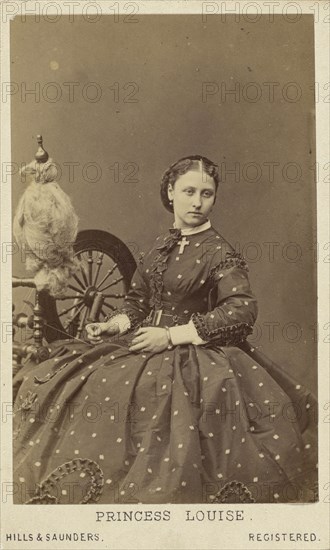 Princess Louise; Hills & Saunders, British, active about 1860 - 1920s, London, England; about 1865; Albumen silver print