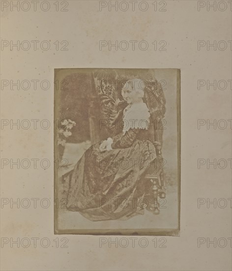 Mrs Anne, Palgrave, Rigby; Hill & Adamson, Scottish, active 1843 - 1848, Scotland; 1843 - 1846; Salted paper print