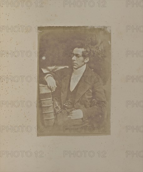 Rev Dr Abraham Capadose; Hill & Adamson, Scottish, active 1843 - 1848, Scotland; 1843 - 1846; Salted paper print