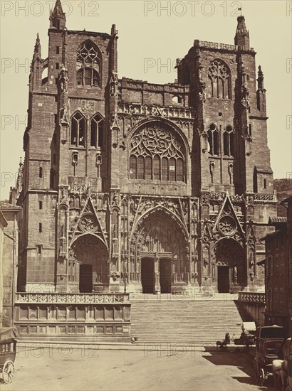 Vienne, St Maurice; Édouard Baldus, French, born Germany, 1813 - 1889, France; about 1861; Albumen silver print