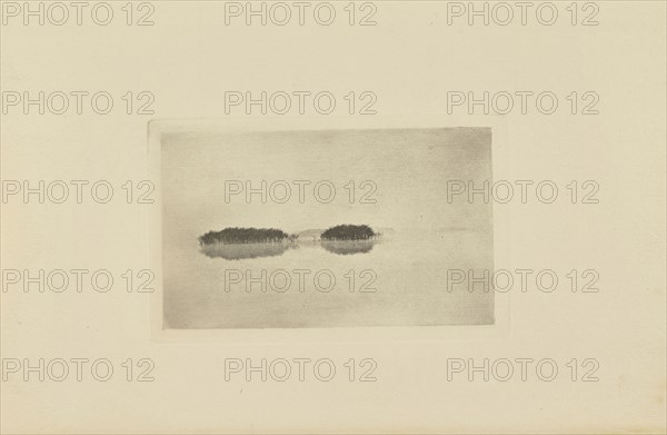 The Lone Lagoon; Peter Henry Emerson, British, born Cuba, 1856 - 1936, London, England; 1895; Photogravure; 7.5 × 12.5 cm