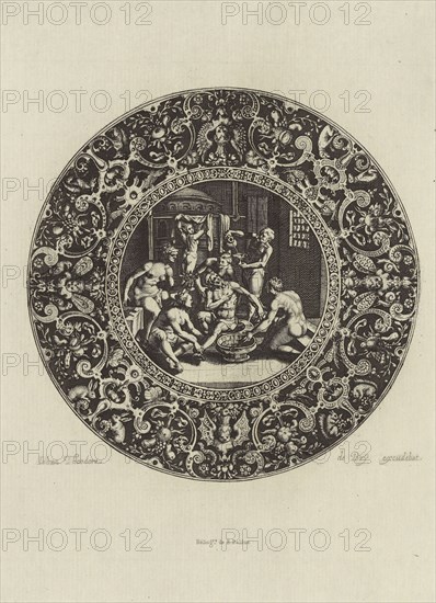 Design by Johann Theodor de Bry; Édouard Baldus, French, born Germany, 1813 - 1889, Paris, France; 1866; Heliogravure