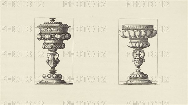 Design by Virgil Solis; Édouard Baldus, French, born Germany, 1813 - 1889, Paris, France; 1866; Heliogravure; 14.5 x 25.8 cm