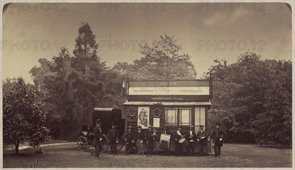 M. Silvy's Studio; Camille Silvy, French, 1834 - 1910, England; 1864; Albumen silver print