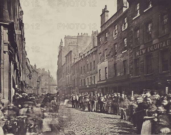 Saltmarket, from Bridgegate; Thomas Annan, Scottish,1829 - 1887, Glasgow, Scotland; negative 1868 - 1871; print 1877; Carbon