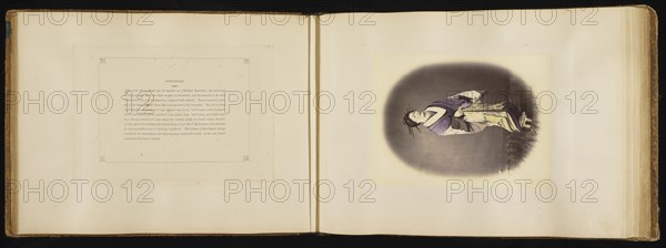 Courtesan; Felice Beato, 1832 - 1909, Japan; 1866 - 1867; Hand-colored Albumen silver print