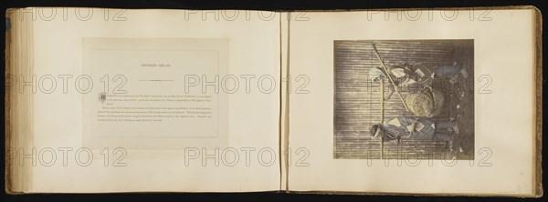 Scavenger Coolies; Felice Beato, 1832 - 1909, Japan; 1866 - 1867; Hand-colored Albumen silver print