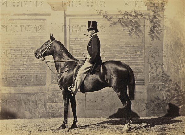 S.E. Lightenvelt, Ambassadeur de Hollande; Louis-Jean Delton, French, 1807 - 1891, Paris, France; 1865; Albumen silver print