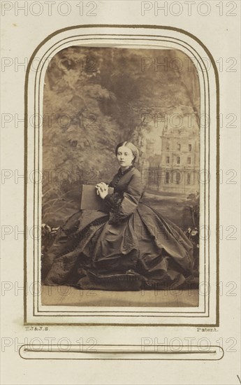 Victoria, Crown Princess of Germany, Princess Royal of Great Britain; Camille Silvy, French, 1834 - 1910, France; about 1860