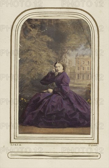 Victoria, Crown Princess of Germany, Princess Royal of Great Britain; Camille Silvy, French, 1834 - 1910, France; about 1860