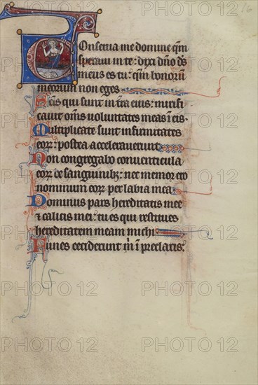 Initial C: The Resurrection; Bute Master, Franco-Flemish, active about 1260 - 1290, Northeastern, illuminated, France