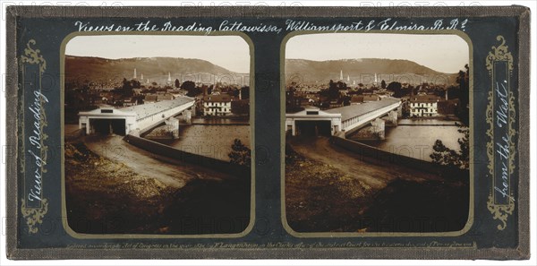 View of Reading from the West; Langenheim Brothers, Frederick and William Langenheim, American, born Germany, 1841,1842 - 1874