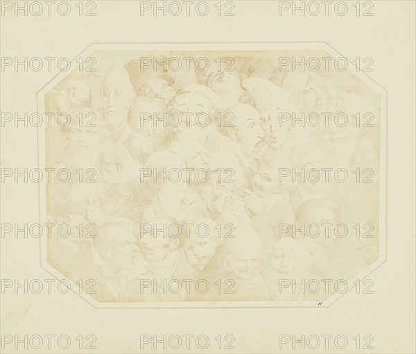 Copy of a Lithographic Print; William Henry Fox Talbot, English, 1800 - 1877, Reading, England; 1844; Salted paper print