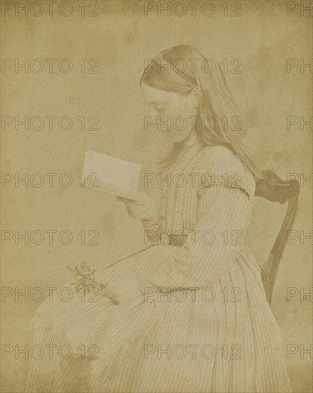 Miss Tetty; Unknown, or possibly Dr. John Adamson, Scottish, 1810 - 1870, Scotland; August 1867; Albumen silver print