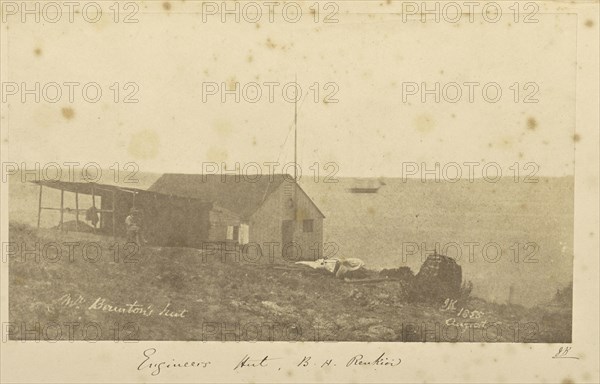 Engineers' Hut, B.H. Renkioi; John Kirk, Scottish, 1832 - 1922, Renkioi, Turkey; August 1855; Albumen silver print