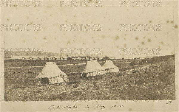 B.H. Renkioi in August 1855; John Kirk, Scottish, 1832 - 1922, Renkioi, Turkey; August 13, 1855; Albumen silver print